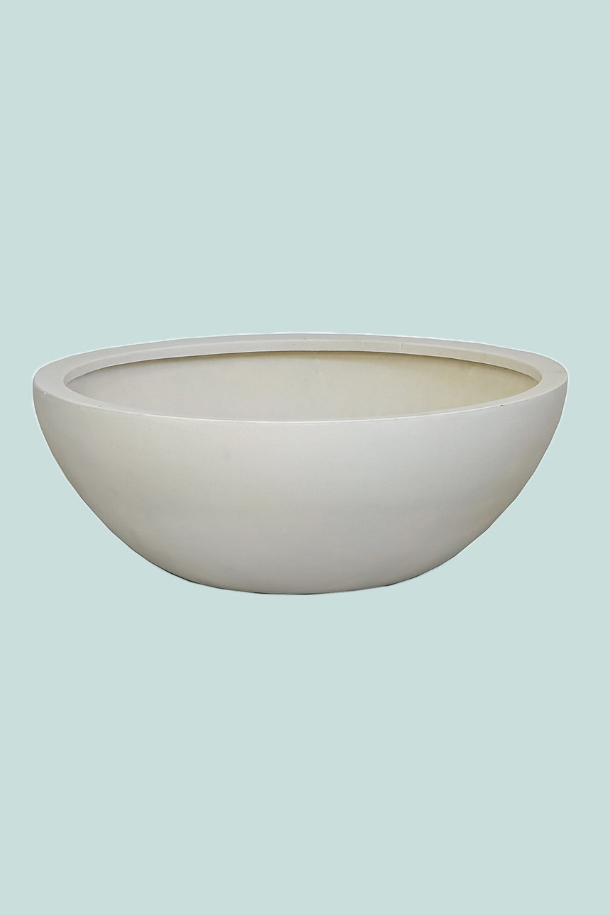Bianca Bowl Planter Range - 3 Colours - 6 Sizes - Auckland Delivery Only