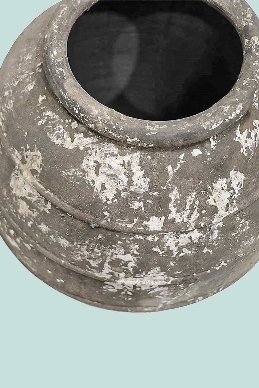 Antique Spiral Vase Planter