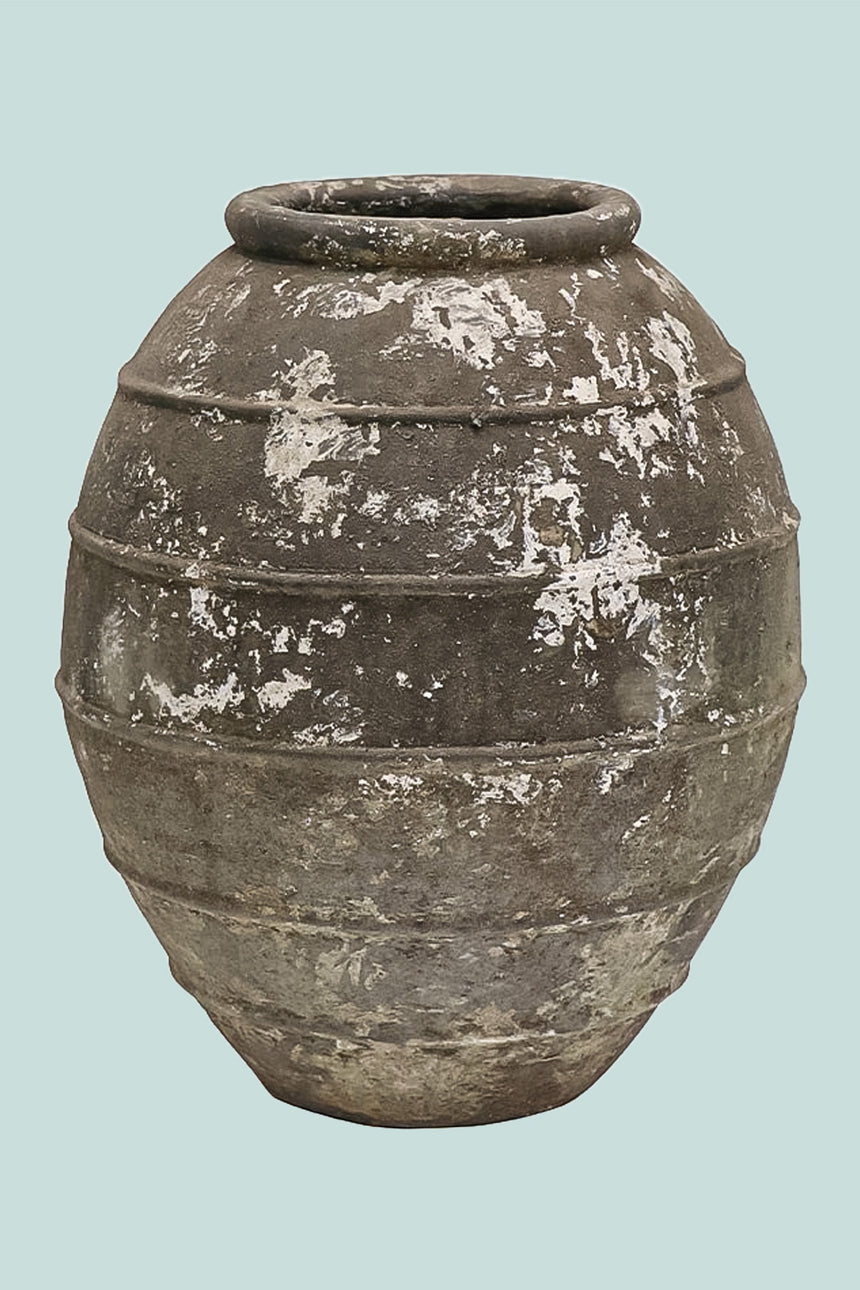 Antique Spiral Vase Planter