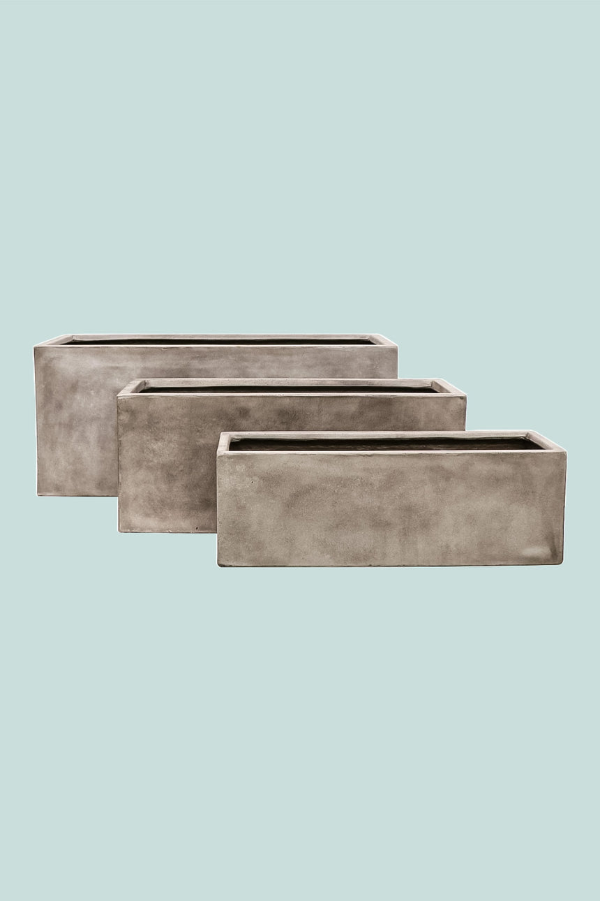 Waihou Trough Planter Range - 3 Colours - 3 Sizes