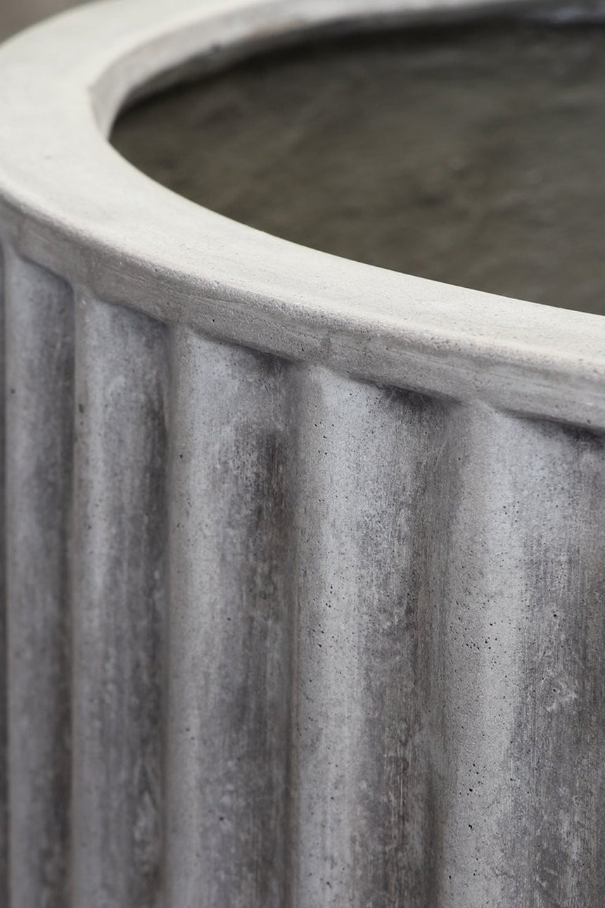 Piako Grecian Cylinder Planter Range - 3 Colours - 3 Sizes