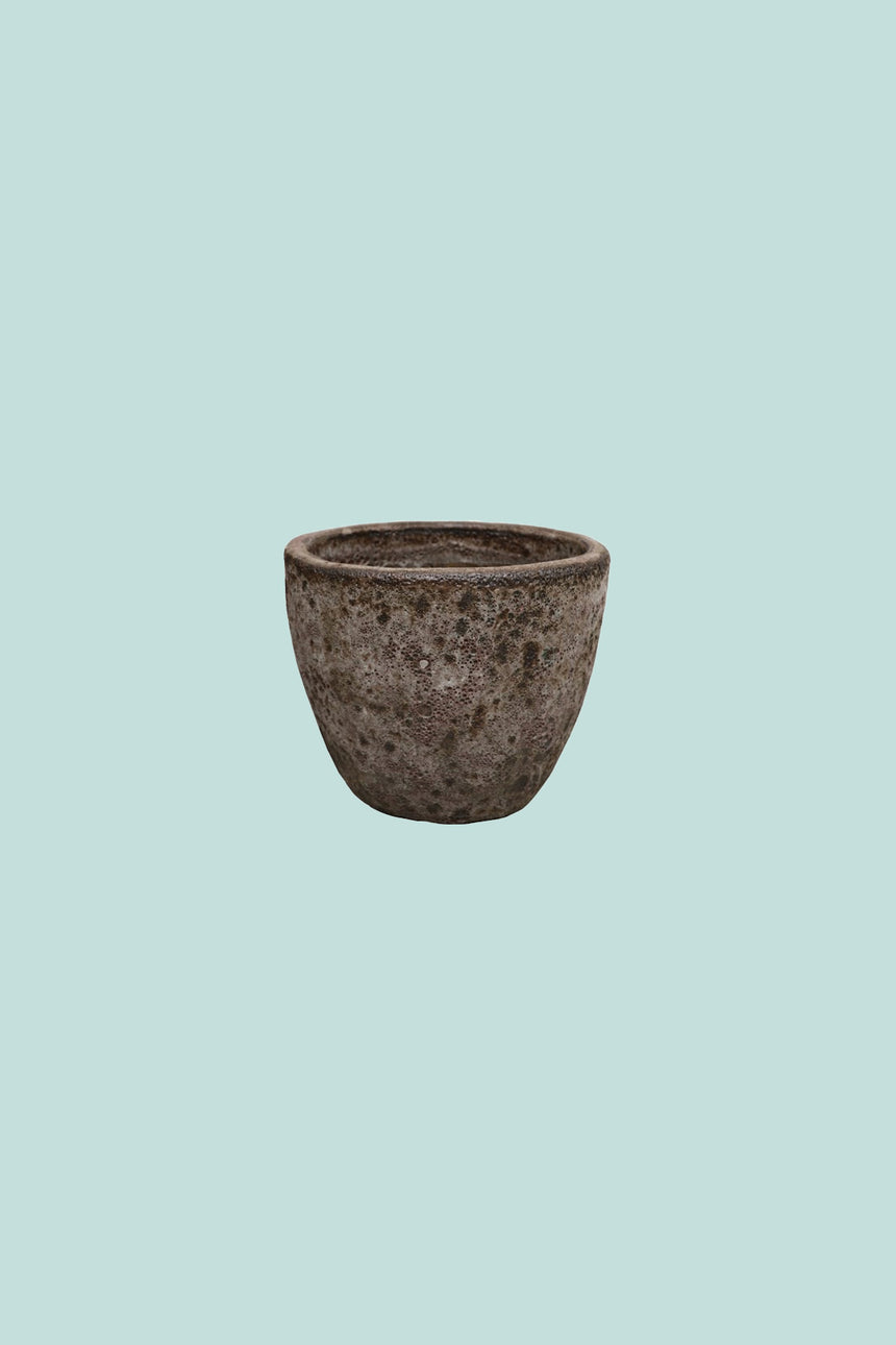 Lava Egg Pots - 4 Sizes - 3 Colours - Heavy Glazed Earthenware Planter Range