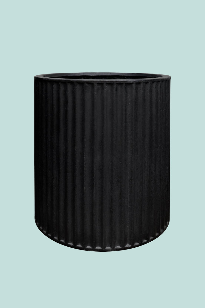 Piako Grecian Cylinder Planter Range - 3 Colours - 3 Sizes