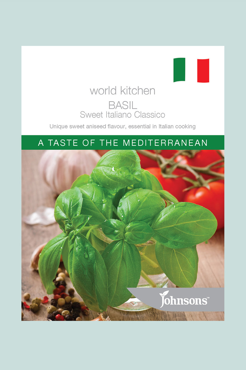 Basil - Sweet Italiano Classico - 750 Seeds