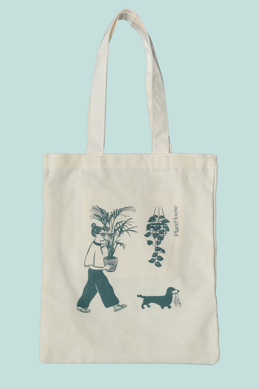 Tote Bag - Natural Cotton PlantHouse Bag